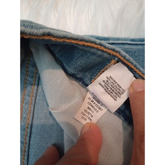 Arizona Boys Jeans Size 14 Regular Adjustable Waist 5 Pockets Blue - Picture 9 of 11